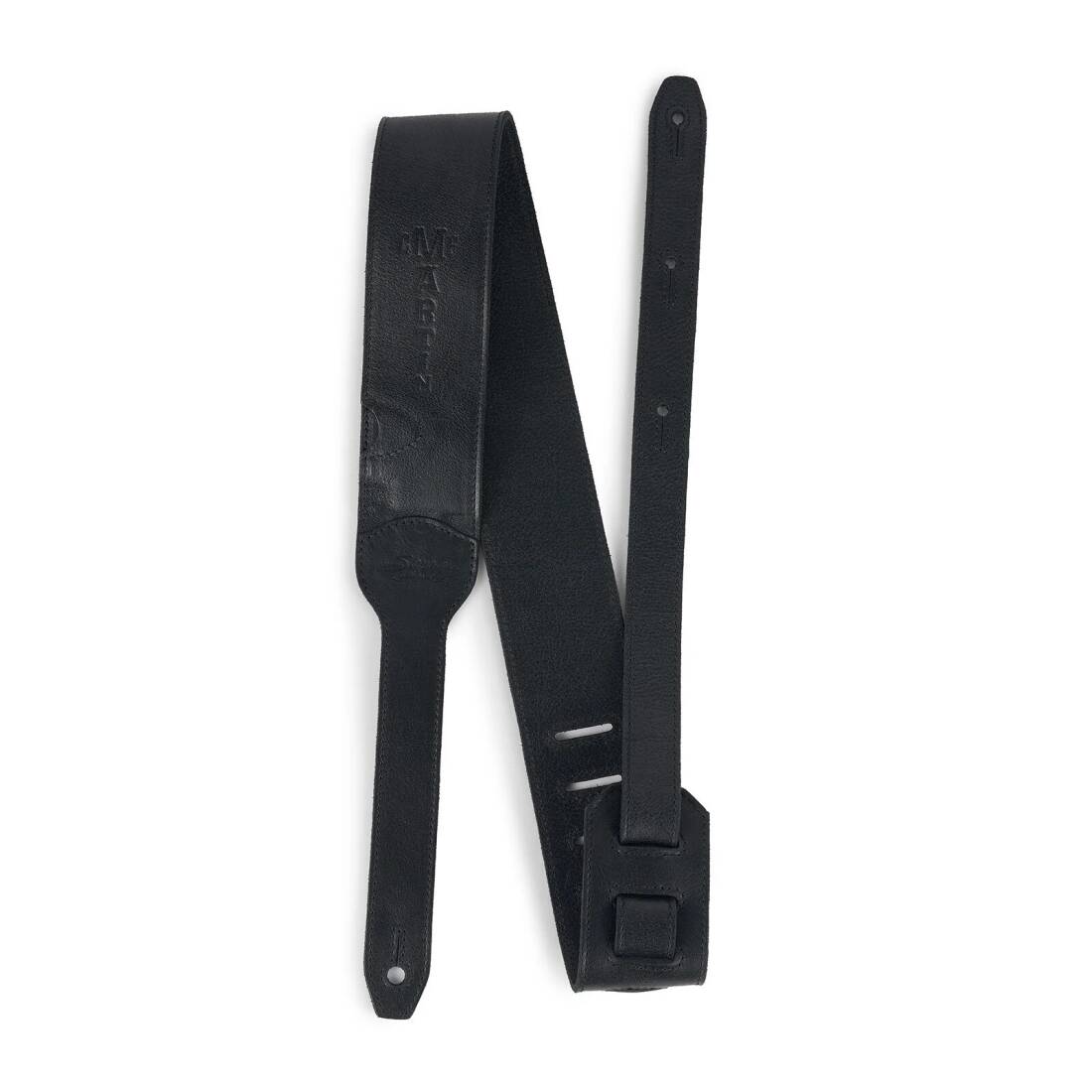 Luxe by Martin Leather Guitar Strap - Black