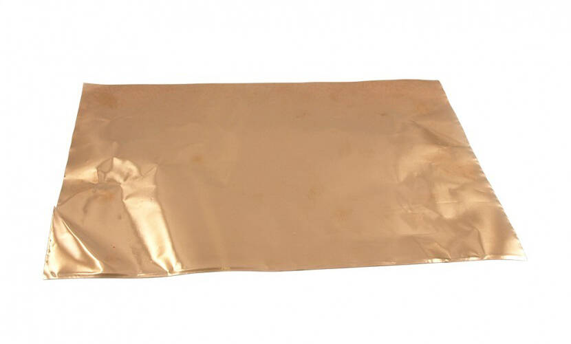 Copper Shielding Foil with Adhesive Backing - 12\'\' x 25\'