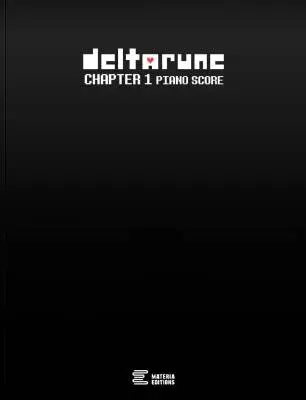 Materia Editions - Deltarune Chapter 1 - Fox/Platt - Piano - Book