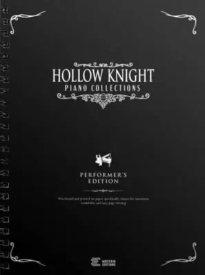 Materia Editions - Hollow Knight: Performers Edition - Larkin/Cherry/Peacock - Piano - Book