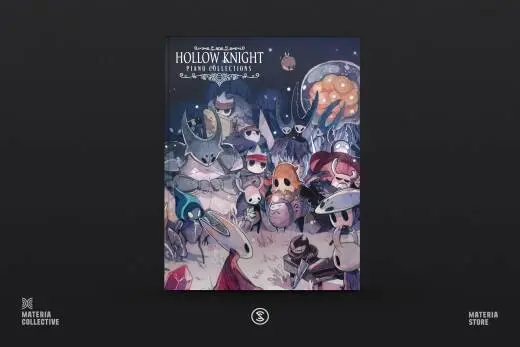 Hollow Knight Piano Collections - Larkin/Cherry/Peacock - Piano - Book