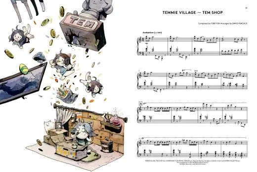 Undertale Piano Collections 2 - Fox - Piano - Book