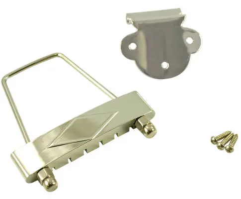 Replacement 335 Style Tailpiece, Short - Nickel