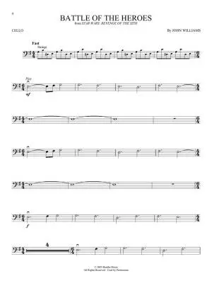 Star Wars: Music from All 9 Films - Williams - Cello - Book