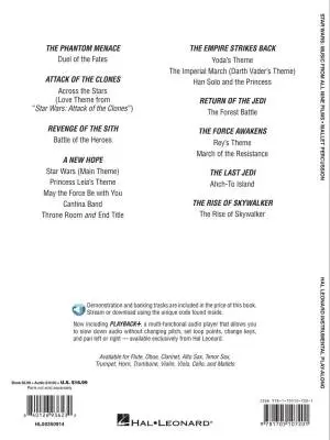 Star Wars: Music from All 9 Films - Williams - Mallet Percussion - Book