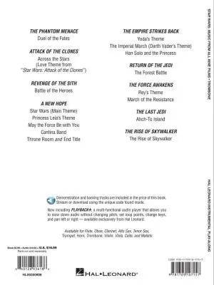 Star Wars: Music from All 9 Films - Williams - Trombone - Book
