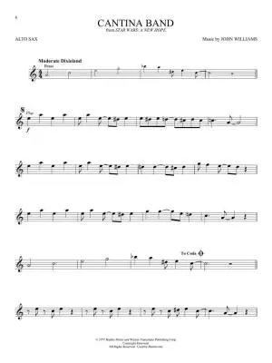 Star Wars: Music from all 9 Films - Williams - Alto Saxophone - Book
