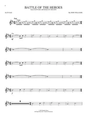 Star Wars: Music from all 9 Films - Williams - Alto Saxophone - Book