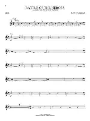 Star Wars: Music from All 9 Films - Williams - Oboe - Book