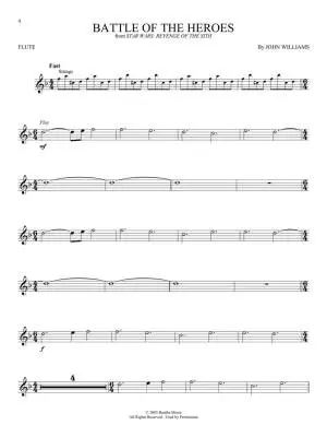 Star Wars: Music from All 9 Films - Williams - Flute - Book