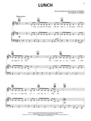 Hit Me Hard and Soft - Eilish - Piano/Vocal/Guitar - Book
