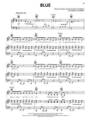 Hit Me Hard and Soft - Eilish - Piano/Vocal/Guitar - Book
