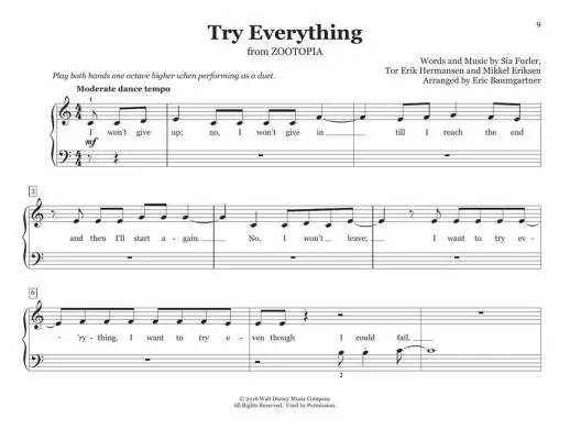 Teaching Little Fingers to Play Disney Hits - Baumgartner - Piano - Book