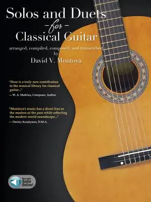 Hal Leonard - Solos and Duets for Classical Guitar - Montoya - Book/Audio Online