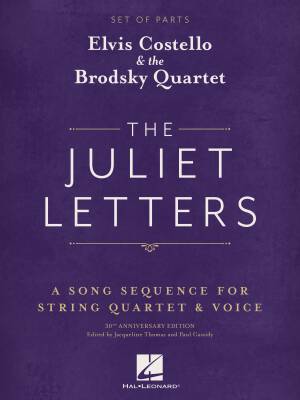 Hal Leonard - Juliet Letters - Elvis Costello & the Brodsky Quartet