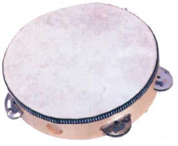 Tambourine 6 Jingles with Head