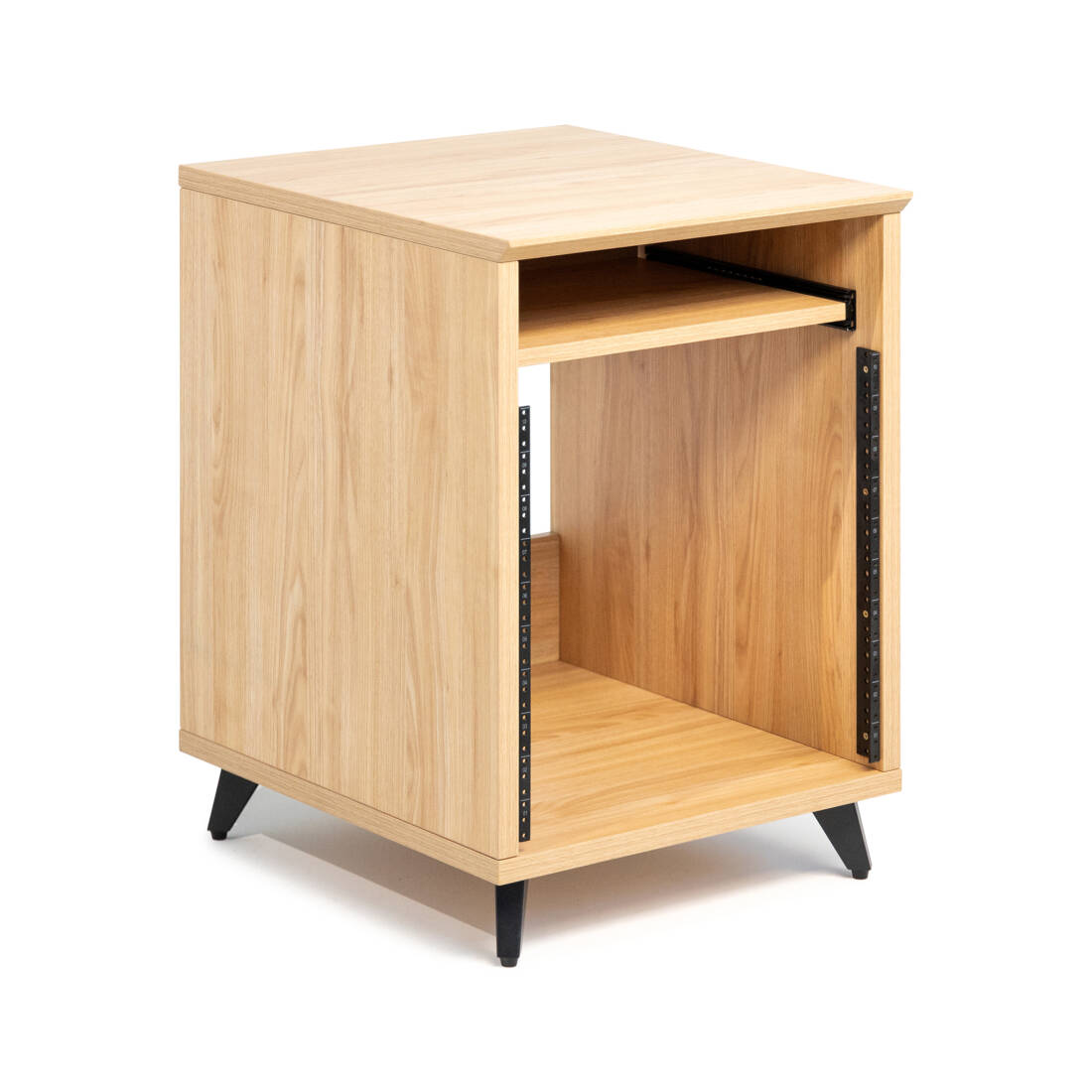 Elite Series Furniture Desk 10U Rack - Maple