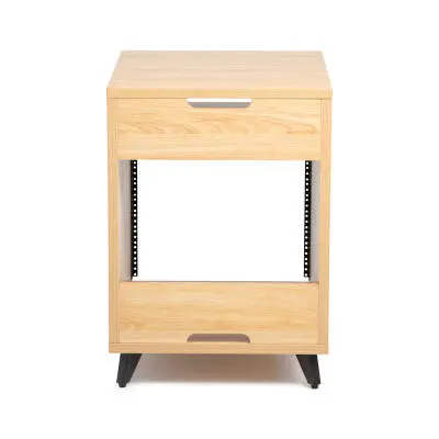Elite Series Furniture Desk 10U Rack - Maple