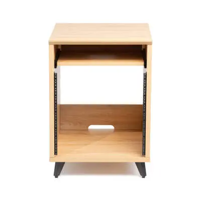 Elite Series Furniture Desk 10U Rack - Maple