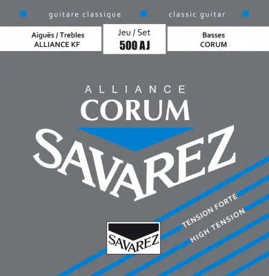 Savarez - Alliance Corum Classical Guitar String Set - High Tension