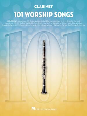 101 Worship Songs - Clarinet - Book