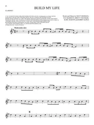 101 Worship Songs - Clarinet - Book