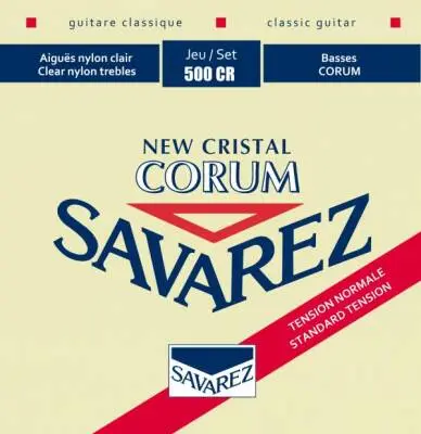 Savarez - New Cristal Corum Classical Guitar Strings - Normal Tension