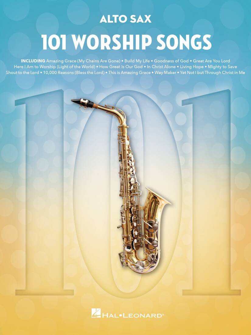 101 Worship Songs - Alto Saxophone - Book