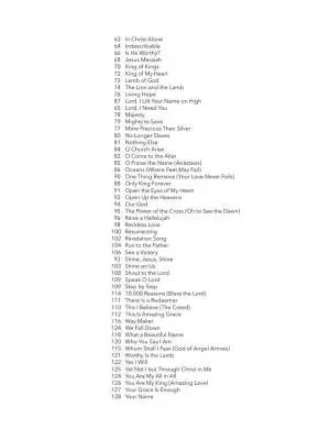 101 Worship Songs - Trumpet - Book
