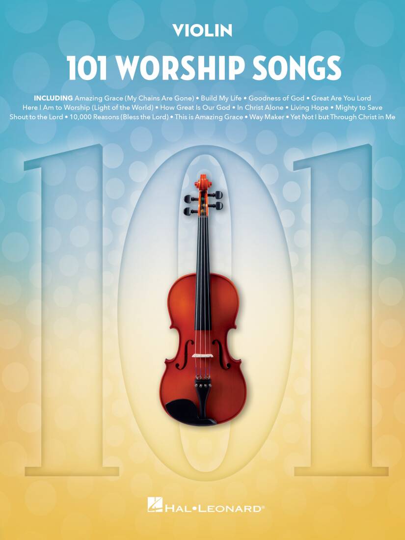 101 Worship Songs - Violin - Book