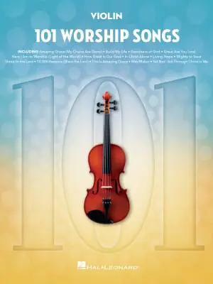 101 Worship Songs - Violin - Book