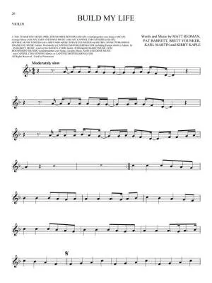 101 Worship Songs - Violin - Book