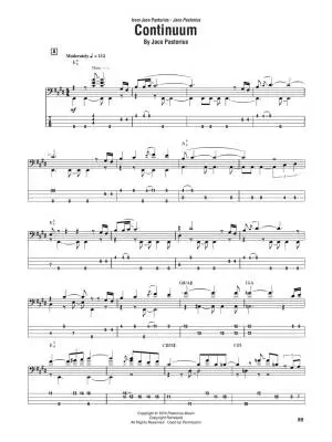 Jaco Pastorius Omnibook - Bass Clef Instruments - Book