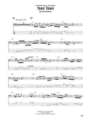 Jaco Pastorius Omnibook - Bass Clef Instruments - Book