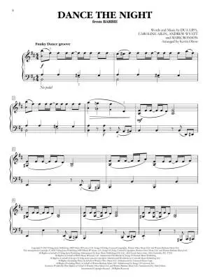 Piano Solos from Barbie, The Little Mermaid, The Super Mario Bros. Movie - Book