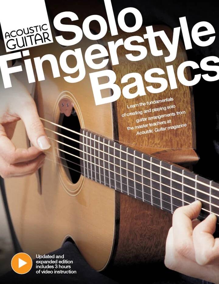 Acoustic Guitar Solo Fingerstyle Basics - Young/Perlmutter - Book/Media Online