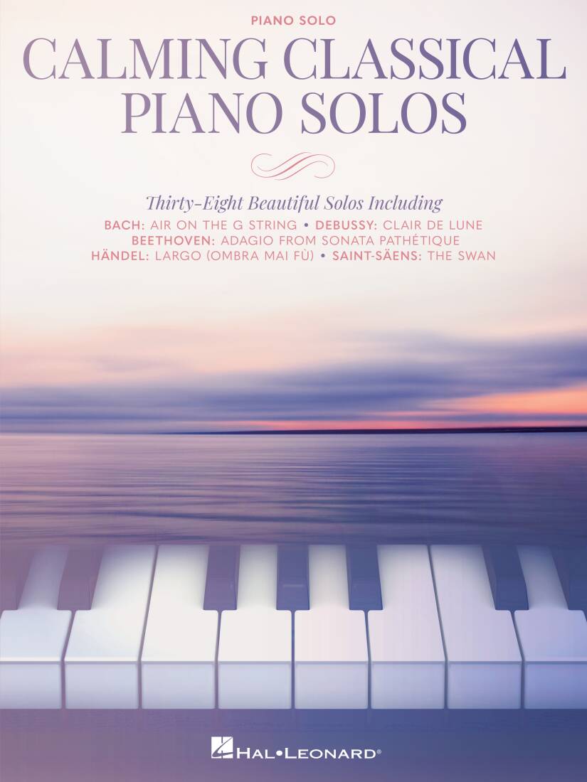 Calming Classical Piano Solos - Book