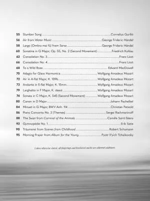 Calming Classical Piano Solos - Book