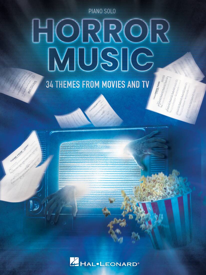Horror Music: 34 Themes from Movies and TV - Piano - Book