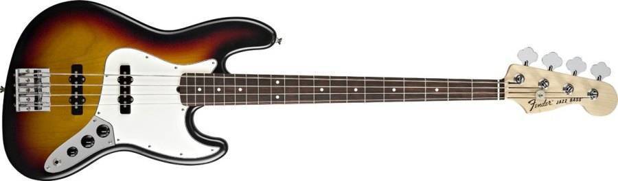 Highway One J-Bass - Rosewood Neck in 3 Tone Sunburst