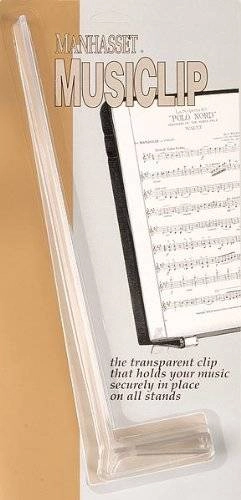 MusiClip - Clear Plastic, Single