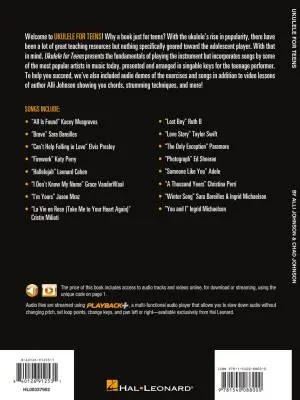 Hal Leonard Ukulele for Teens Method - Johnson - Book/Media Online