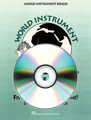 Hal Leonard - World Instrument Bingo - Lavender - Game - Replacement CD