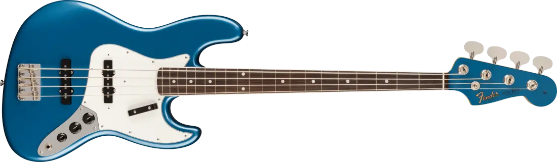 American Vintage II 1966 Jazz Bass, Rosewood Fingerboard - Lake Placid Blue