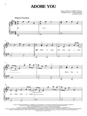 Simple Pop Songs - Easy Piano - Book