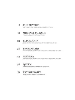 Epic Pop and Rock Medleys - Olson - 1P4H - Book
