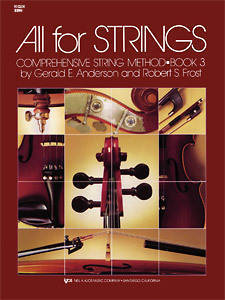 All for Strings Book 3 - Violin