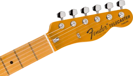 American Vintage II 1972 Telecaster Thinline, Maple Fingerboard - Candy Apple Red