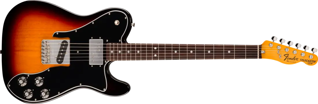 American Vintage II 1977 Telecaster Custom, Rosewood Fingerboard - 3-Colour Sunburst