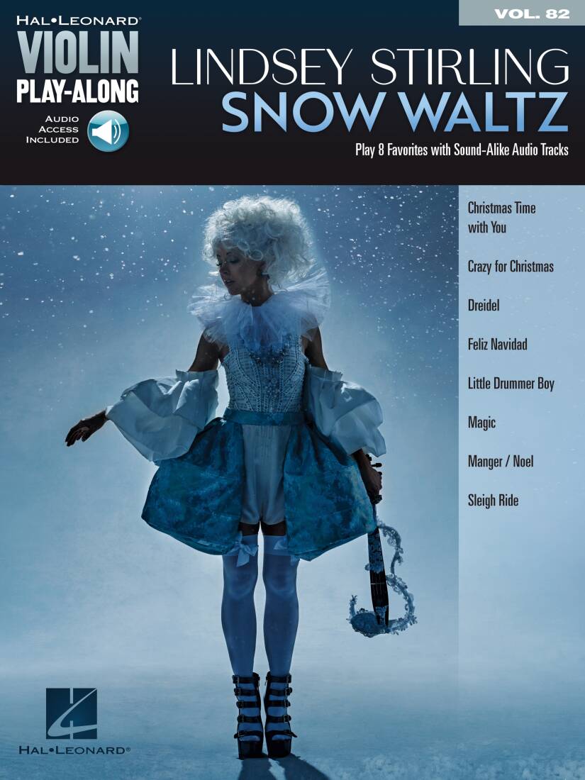 Lindsey Stirling, Snow Waltz: Violin Play-Along, Volume 82 - Book/Audio Online
